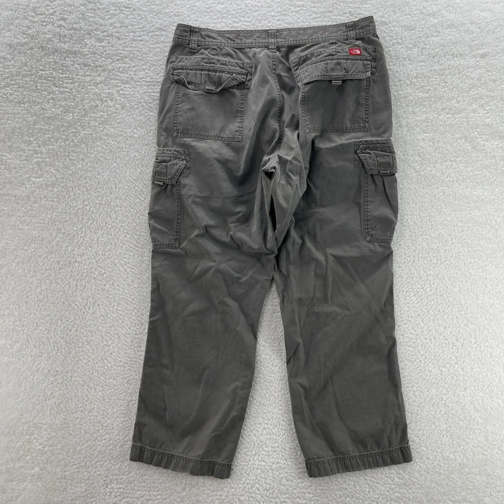 The North Face Cargo Pants Mens 38 Gray Regular Hiking Outdoor Gorpcore Camping